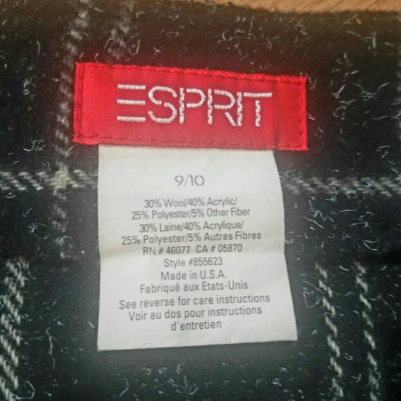 ESPRIT WOOL SKIRT ♣💎 - Picture 3 of 7